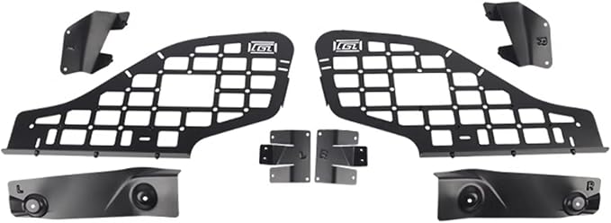 HIGH FLYING for Subaru Forester 2019-2024 Car Accessories Modular Storage Molle Panels System Trunk Shelf Luggage Storage Carrier Trunk Organizer Aluminum Alloy (Side Panels)