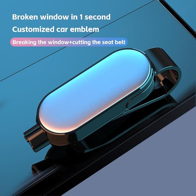 1PCS Car Safety Emergency Tool, 2-in-1 Window Breaker and Seatbelt Cutter, Car Glass Breaker, Car Escape Tool
