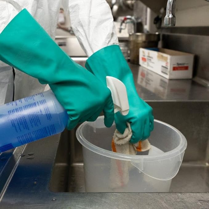 Gempler's 15-mil Chemical Resistant Nitrile Gloves, Unlined | 12 or 144 Pairs