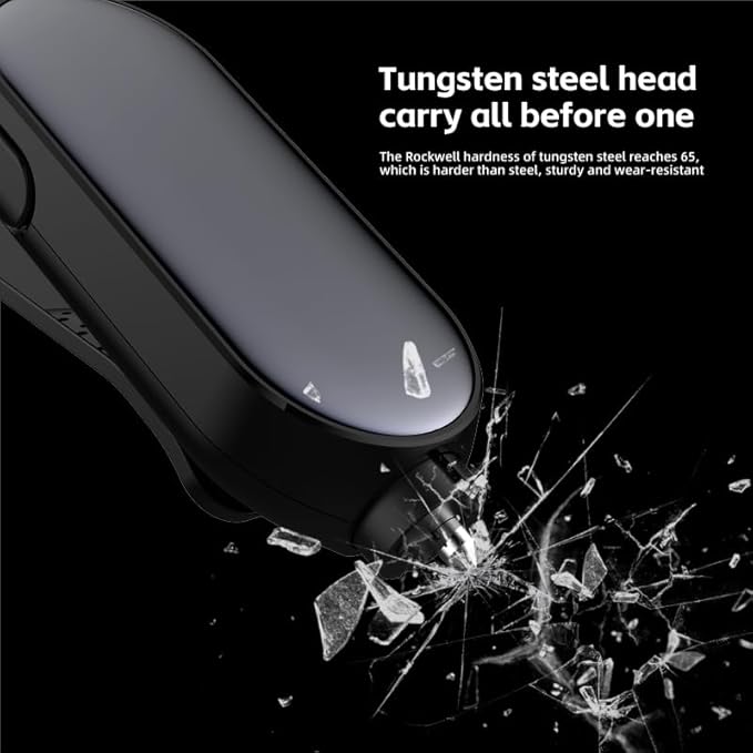 1PCS Car Safety Emergency Tool, 2-in-1 Window Breaker and Seatbelt Cutter, Car Glass Breaker, Car Escape Tool