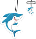 Shark Car Air Fresheners Hanging Air Fresheners Scented Hanging Ornaments Refresh Airs Fragrant Pendant Shark Car Accessories Interior Decor Home Sharks Gifts for Men Women