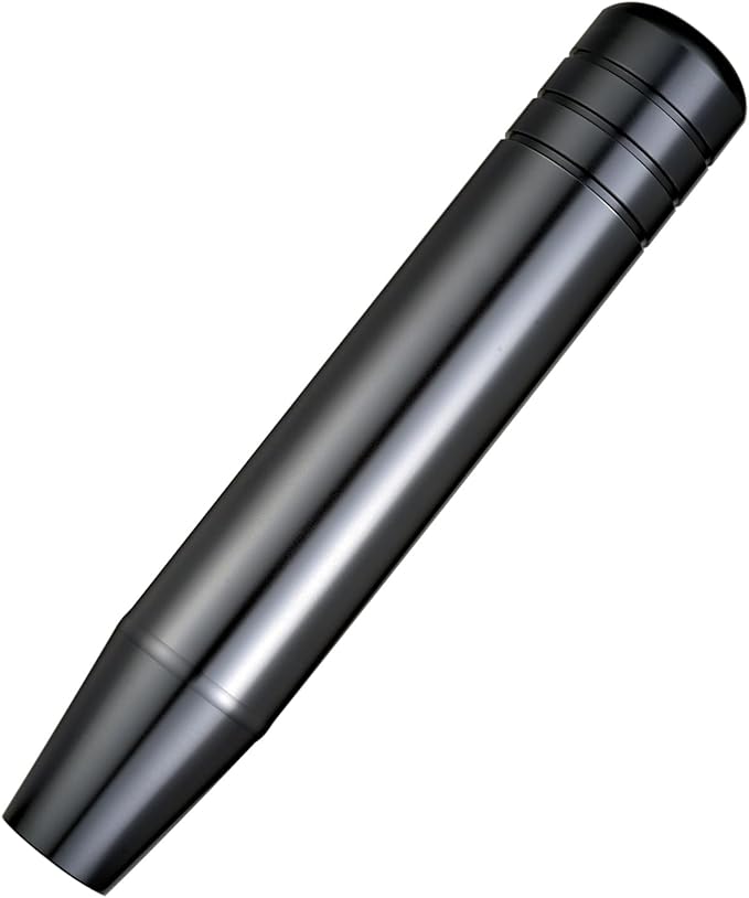 Abfer Weighted Shift Knob Tall Gear Stick Shifting Extension Car Long Shifter Knob Fit Most Manual Automatic Transmission Vehicle, Gray
