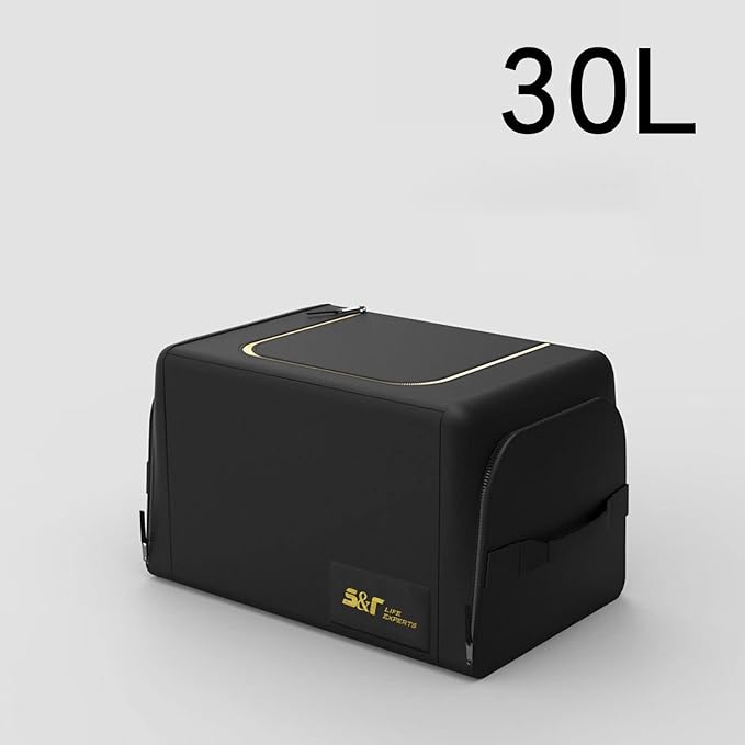 Car Trunk Organizer Large Capacity Oxford Fabric 3 Layers Collapsible Design Car Storage Organizer for Car Trunk(30L)