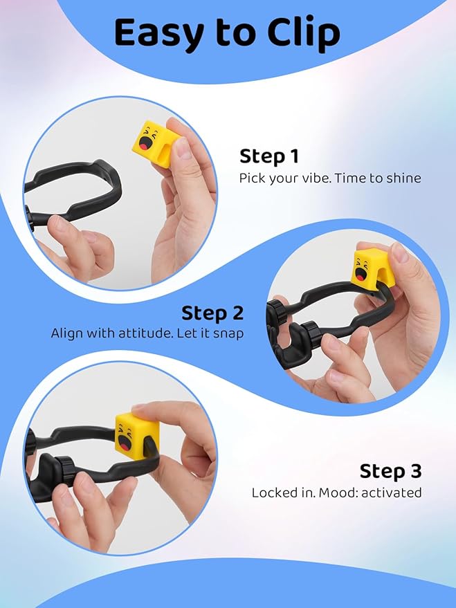 Stocking Stuffers for Teens Boys Girls Kids: Thumbs Up Lazy Phone Holder with Mood Cube Cell Phone Stand for Desk Gifts for Men Women Adults Kids Teenager Husband Wife Funny Gadgets Gift for Christmas