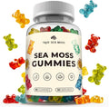 TrueSeaMoss Irish Sea Moss Gummies with Burdock Root & Bladderwrack – Formula for Adults & Kids – 60 Gummies