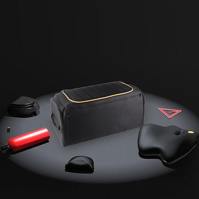 Car Trunk Organizer Large Capacity Oxford Fabric 3 Layers Collapsible Design Car Storage Organizer for Car Trunk(60L)