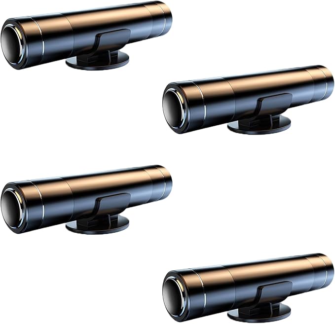 HHXS Car Glass Breaker and Seatbelt Cutter 4 Pack,Car Window Breaker Tool,Portable Car Safety Hammer Escape Hammer with Tempered Glass Sample Universal Safe Hammer Emergency Hammer for Car(Black)