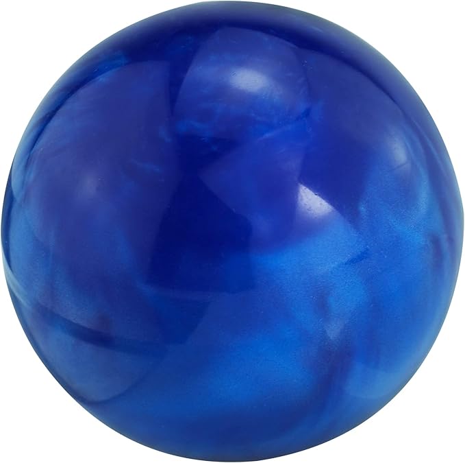 Lunsom Round Shift Knob, Ball Shape Gear Shifter Lever Head Shift Ball Car Stick Handle Fit Most Automatic Manual Transmission Vehicle (M8x1.25, Blue)