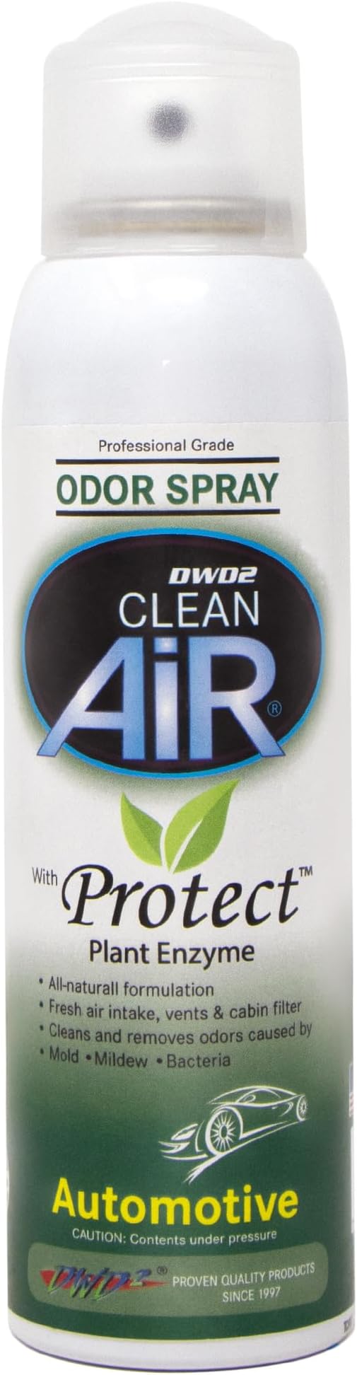 Protect™ Automotive Mold-Odor Treatment - Revitalize Your Car's Interior The Green Automotive Mold-Odor Treatment Solution. Say Goodbye to Unpleasant Odors (Spray & Fogger)