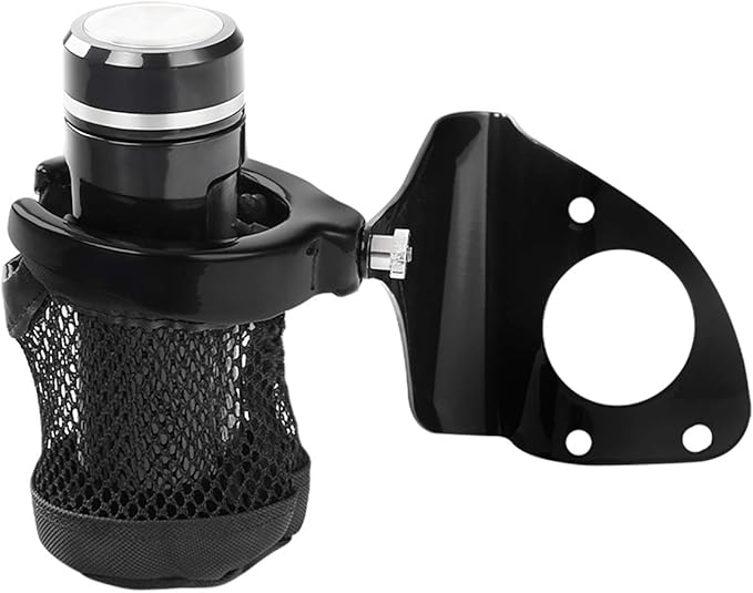 King Tour Trunk Rear Drink Cup Holder Fit for Harley Davidson Touring Electra Glide Road Glide 2014-2025