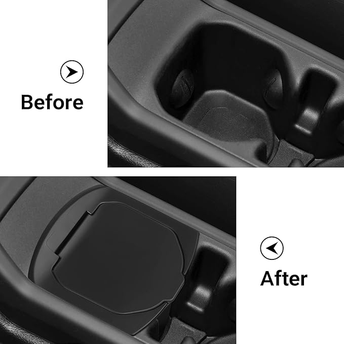 Center Console Coin Box Organizer for 2018-2024 2025 2026 Jeep Wrangler JL Gladiator JT Accessories Armrest Insert ABS Plastic Coin Holder Secondary Storage Box