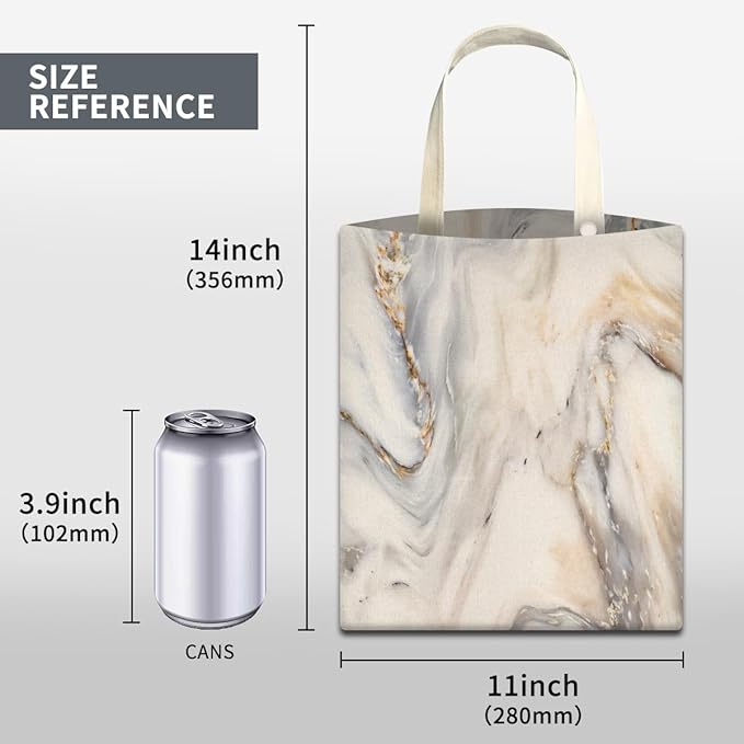 Car Trash Can, Cute Car Trash Bag, Hanging Car Organizer and Storage Bag, Trash Bin for Car Accessories, Vehicle, Travelling, Camping Luxury White Marble