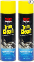 Stoner Car Care 91134-2PK Trim Clean – All-Purpose Foaming Automotive Interior Cleaner, Fast-Acting Formula Quickly Removes Grime, Dirt & Stains from Trim, Consoles & Plastics – 18 oz (Pack of 2)