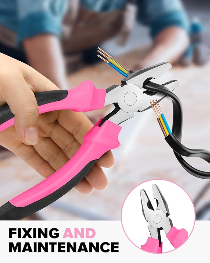 24pcs Home DIY Tool Kit for Household, Office & Garage - General Repair Small Hand Tool Set with Storage Case