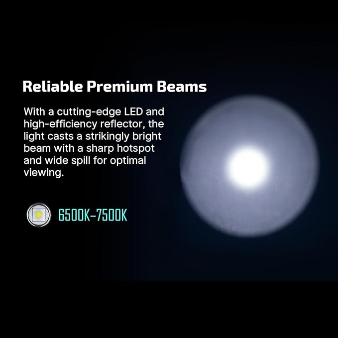 OLIGHT BatonTurbo EDC Flashlight Rechargeable, 1000 Lumens Compact LED Powerful Flash Light 510 Meters Long Throw, with Magnetic Charging Cable and Landyard for Hiking, Camping, Home Use (OD Green)