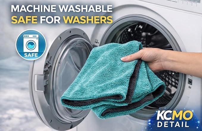 Car Drying Towel - 24inx16in L-Popular Pick Among Detailing Pros - Blue 1200 GSM Microfiber Accessory - Absorbs 6lbs of Water - Leaves No Streaks, Spots or Scratches - Dries an Entire Car