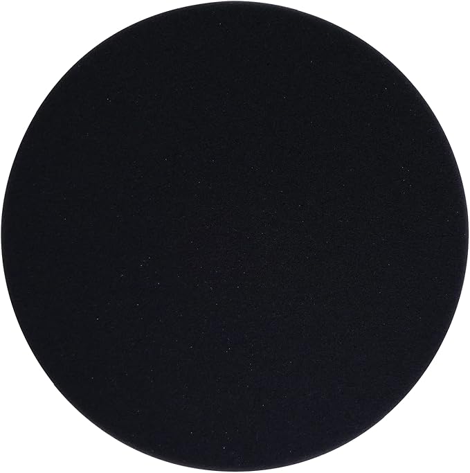 3D Black Foam Finishing Pad | Professional Grade | Maximizes Paint Gloss and Polish | Soft Detailing Finish | 5.5” Round