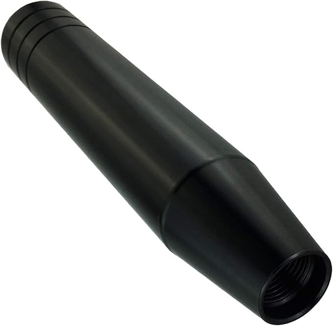 Abfer Black Shift Knob Weighted Car Gear Stick Shifter Extension Long Shifting Lever Handle Fit Most Manual Automatic Transmission Vehicle