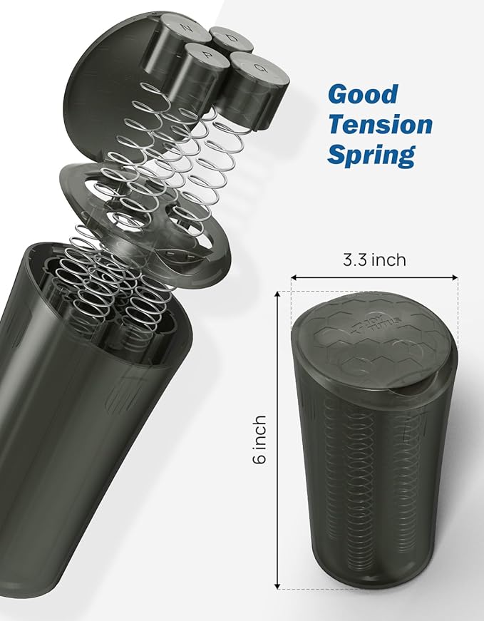 JOYTUTUS Coin Holder for Car, Larger-Capacity Car Change Holder Organizer, Universal Car Coin Holder for Cup Holder, Coin Dispenser Storage Fit Most Car & Trucks Car Accessories,(Transparent Gray)