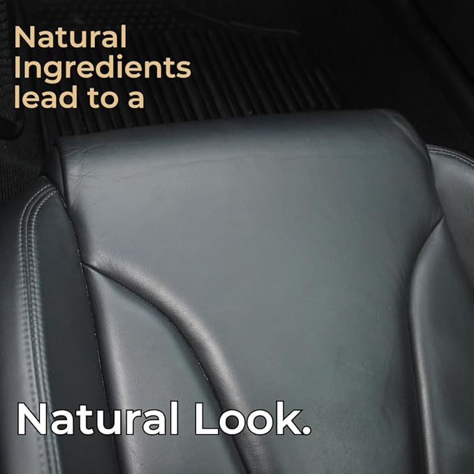 Lithium Leather Love Car Leather Cleaner and Conditioner - Deep Hydrating All Natural Premium Care For Car Interior that Restores, Rehydrates and Protects (8oz)