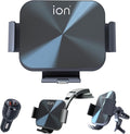 ION 2-in-1 Phone Holders for Your Car, 15W Wireless Charger Car Mount for Samsung Galaxy Z Fold 6 5 4 3 2, Cell Phone Holder for Air Vent Dashboard, Dual Coil Qi Fast Charge, Auto Clamping