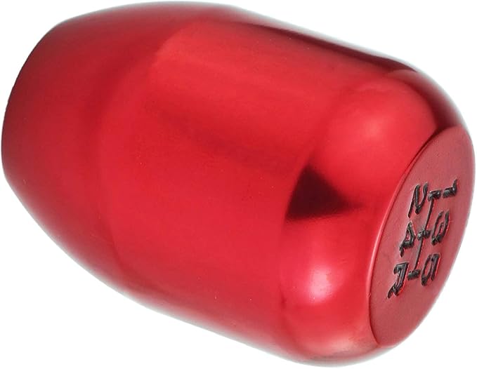 Lunsom 5 Speed Shifter Knob, Aluminium Alloy Gear Shifter Stick Handle Manual Shifting Lever Head Fit Most Auto Manual Transmissions