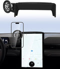 Car Phone Holder for Ford Mustang Mach-E 2021 2022 2023 2024 Accessories 15.5-Inch Screen Fixed Clip, Automobile Cradles Magnetic Phone Mount Compatible with MagSafe, Strong Magnets Cell Phone Base