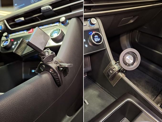 Phone Mount Holder Compatible with Hyundai Sonata Dashboard (2020-2026) Center Console | Compatible with Magsafe, Wireless Charging, Magnetic and clamp on Style attachments