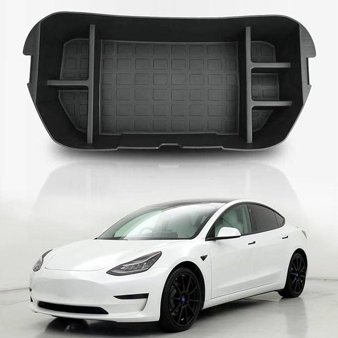 Front Trunk Organizer Tray Storage Box Fit for Tesla Model 3 2017-2020 Accessories Front Trunk Mat Storage Box
