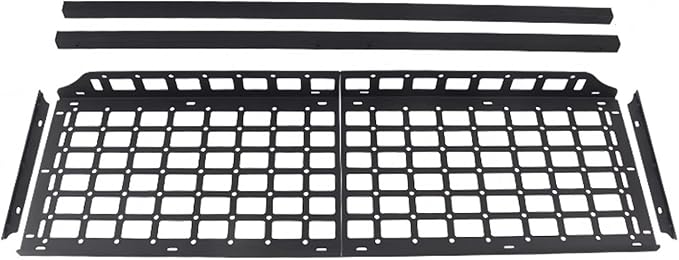 HIGH FLYING for Subaru Forester 2019-2024 Car Accessories Modular Storage Molle Panels System Trunk Shelf Luggage Storage Carrier Trunk Organizer Aluminum Alloy (Trunk Shelf)