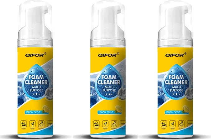 Interior Cleaner & Protectant, Effective Car Interior Cleaner Leather Car Seat Cleaner, Suitable for Cleaning The inteerior of All Types of Vehicles (3 PCS)