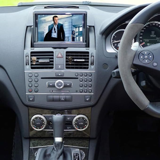 ZOSTLAND Metallic Texture Car Decorative Clip,Auto Air Fresheners Clip, Terror Car Vent Clip,Personalized Automotive Interior Decoration Accessories,Car Decor Gift (2pcs Skull)