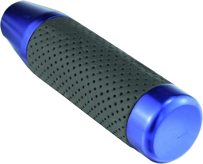 Abfer Weighted Shift Knob Short Stick Gear Shifter Adapter Leather Shift Knobs for Most Automatic Manual Vehicle Trucks,Blue