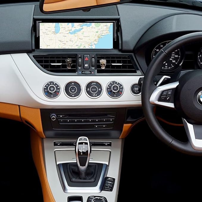 ZOSTLAND Metallic Texture Car Decorative Clip,Auto Air Fresheners Clip, Terror Car Vent Clip,Personalized Automotive Interior Decoration Accessories,Car Decor Gift (2pcs Skull)