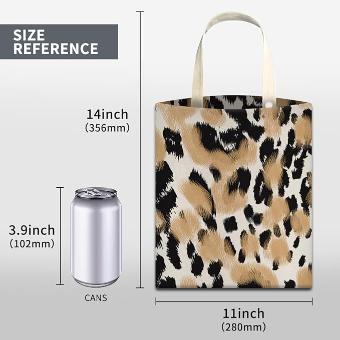 Car Trash Can, Cute Car Trash Bag, Hanging Car Organizer and Storage Bag, Trash Bin for Car Accessories, Vehicle, Travelling, Camping Black Brown Leopard