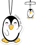 Penguin Air Freshener Hanging for Car Scented Ornaments Mirror Cute Car Fresheners Penguins Car Accessories Auto Interior Decor Scent Home Bathroom Closet Penguin Gifts for Women Men