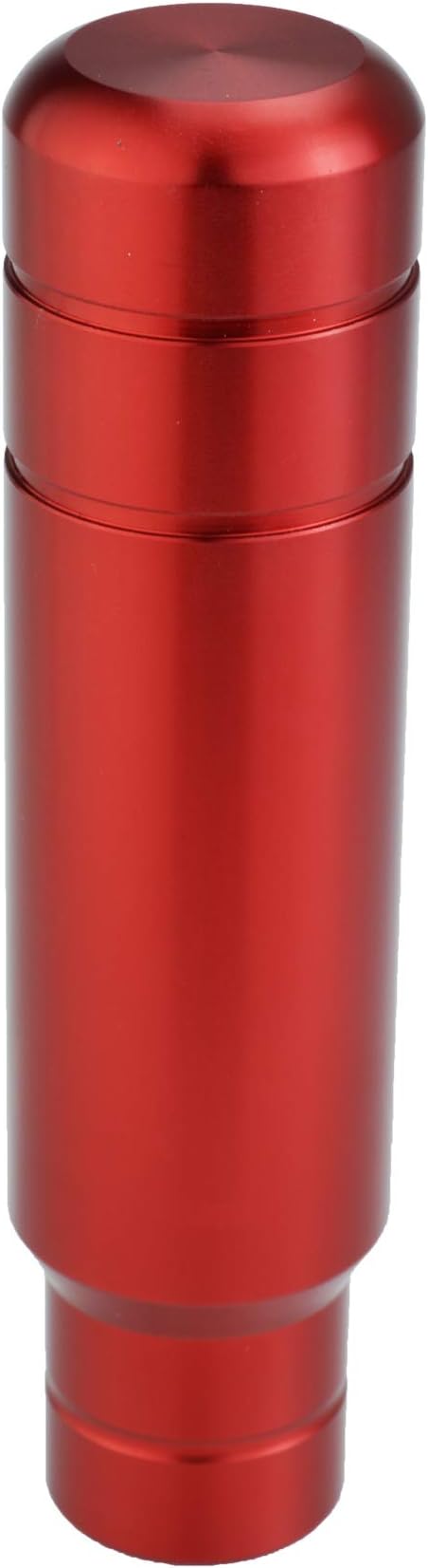 Abfer Weighted Shift Knob Aluminum Car Gear Stick Shifter Handle Shifting Lever Head Fit Most Automatic Manual Vehicle (Red)