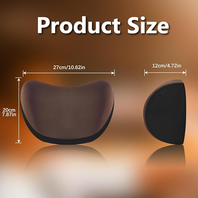 2Pcs Car Neck Pillow, Ultra Comfortable Neck Pillow for Driving, Soft Car Headrest Pillow Like Clouds, Make Your Driving More Comfortable, Suitable for Driving, Traveling