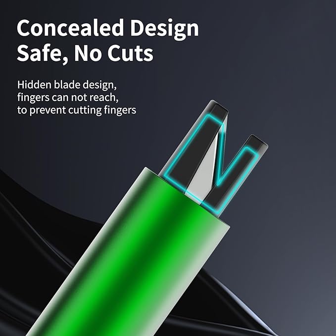 HHXS 2 Pack Window Breaker Seatbelt Cutter Car Window Breaker Safe Hammer Emergency Escape Tool, Glass Breaker Car Escape Tool Life-Saving Emergency Artifact(Green)