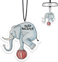 Elephant Air Freshener Hanging for Car Scented Ornaments Mirror Cute Car Fresheners Elephants Car Accessories Auto Interior Decor Scent Home Bathroom Closet Elephant Gifts for Women Men