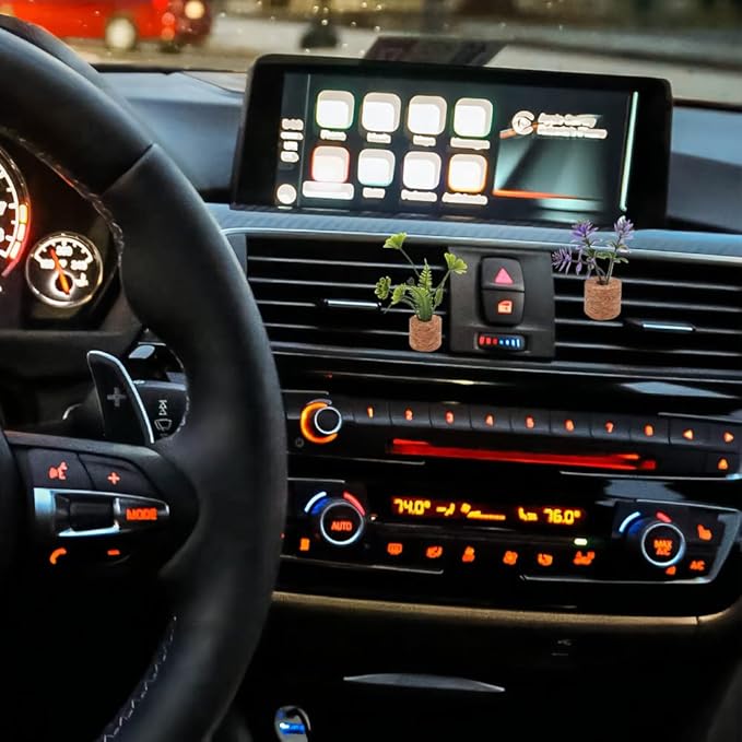 ZOSTLAND Rhinestone Car Decorative Clip,Car Air Fresheners,Metal Vent Clip,Bling Auto Air Vent,Personalized Automotive Interior Decoration Accessories,Auto Decor Gift for Women,Men(4pcs Green)