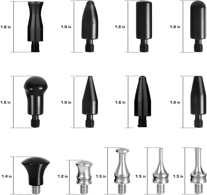 WHDZ Paintless Dent Repair Tools Dent Removal Hammer Double-Faced Car Dent Repair Leveling Hammer Telescopic