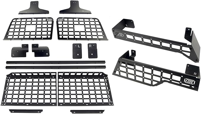 HIGH FLYING 2019-2024 for Mercedes-Benz G-Class G500 G63 G350 Car Accessories Modular Storage System Trunk Shelf Rear Window Molle Panels Trunk Storage Kit Organizer