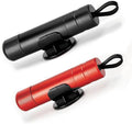 2-in-1 Emergency Car Escape Tool - Spring-Loaded Window Breaker & Seatbelt Cutter, Compact Lifesaver for Families, Portable Keychain Design (Black + Red)