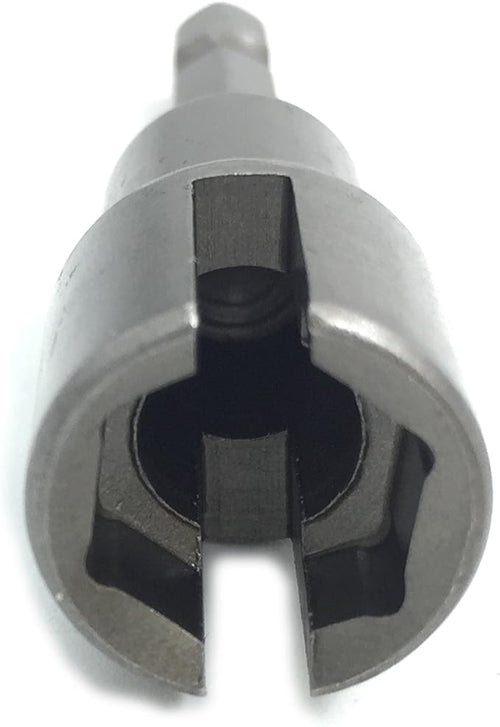 (2pc) Power Wing Nut Driver Set,Slot Wing nuts Drill Bit Socket Wrenches Tools Set,1/4" Hex Shank Drills Bits for Panel Nuts screws bolt