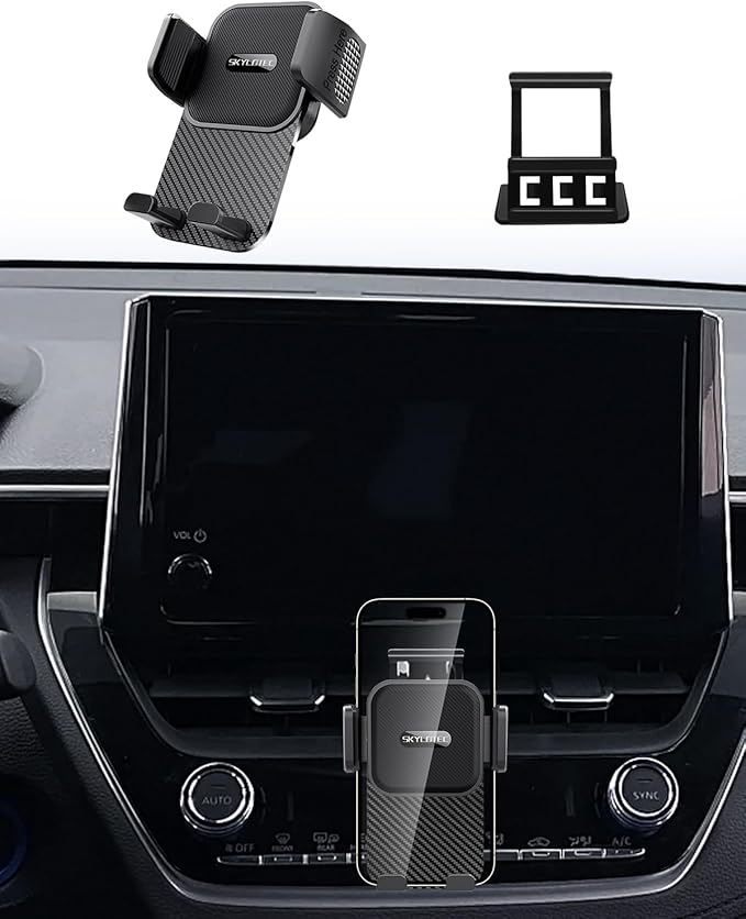 SKYLOTEC Car Phone Holder for Toyota Corolla 2020-2025/Corolla Cross Hybrid Hatchback 2022-2025 Accessories Automobile Cradles Phone Mount, Cell Phone Base Not Block Air Vent