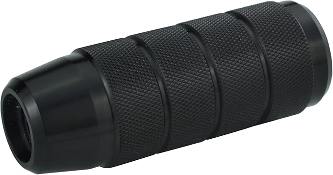 Abfer Cool Shift Knob 9 CM Aluminum Car Gear Stick Shifter Lever Handle Knobs Fit for Most Automatic Manual Vehicle (Black)