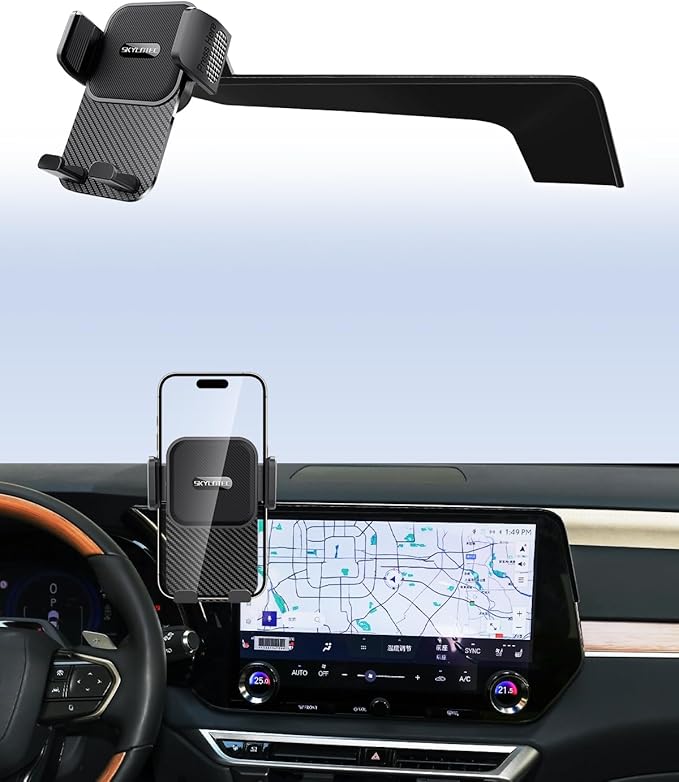 Phone Holder for Lexus RX350 RX350h RX450h+ RX500h TX350 TX500h TX550h+ 2023 2024 2025 2026 Accessories 14-Inch Screen, Automobile Cradles Phone Mount, Phone Base Not Block Air Vent(Not Fit 9.8-Inch)