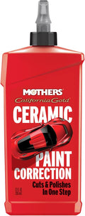 Mothers California Gold Ceramic Paint Correction, 12 oz. — Cuts, Polishes & Repairs, Preps, Removes Scratches, Swirls, Oxidation, Water Spots, Restores Color, Gloss, Depth & Shine (01712)