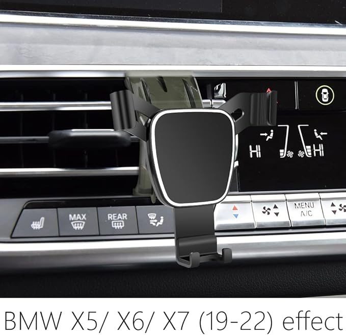 Car Phone Holder for BMW X5 2019-2023，X6 2020-2023，X7 2019-2022 SUV sDrive40i xDrive40i 50i M50i G05 G07 Auto Accessories Navigation Bracket Interior Decoration Mobile Cell Phone Mount…